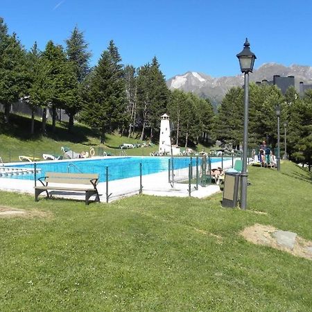 Estudio en Formigal con vistas a las pistas de esquí y garaje Exterior foto