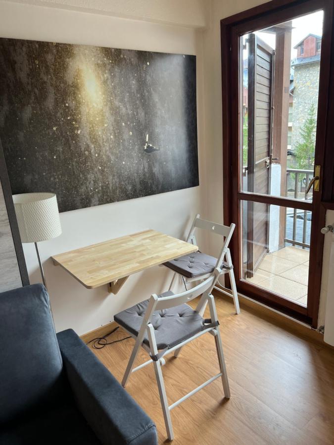Estudio en Formigal con vistas a las pistas de esquí y garaje Exterior foto